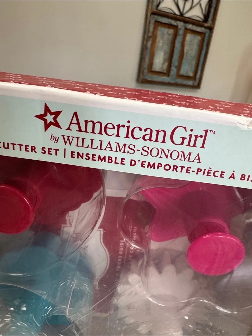 American Girl William Sonoma Cookie Cutter Set NEW
